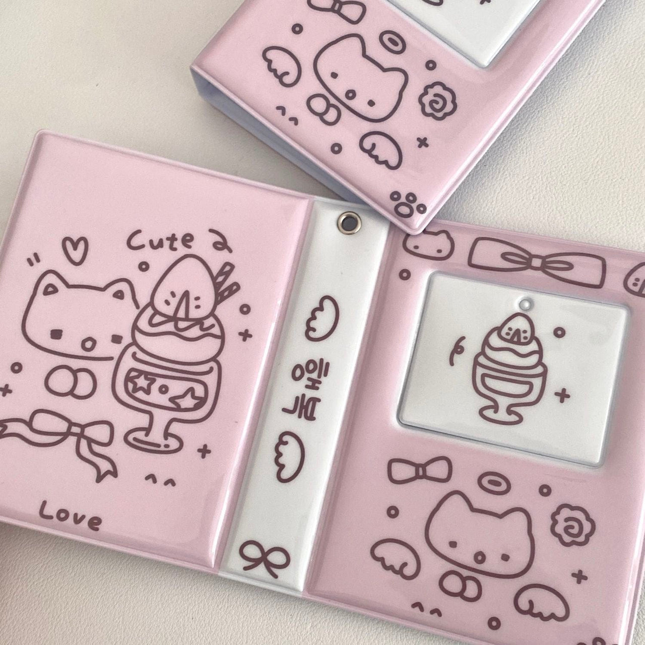 Cute Kitten Kpop 3 Inch Mini Photocard Album