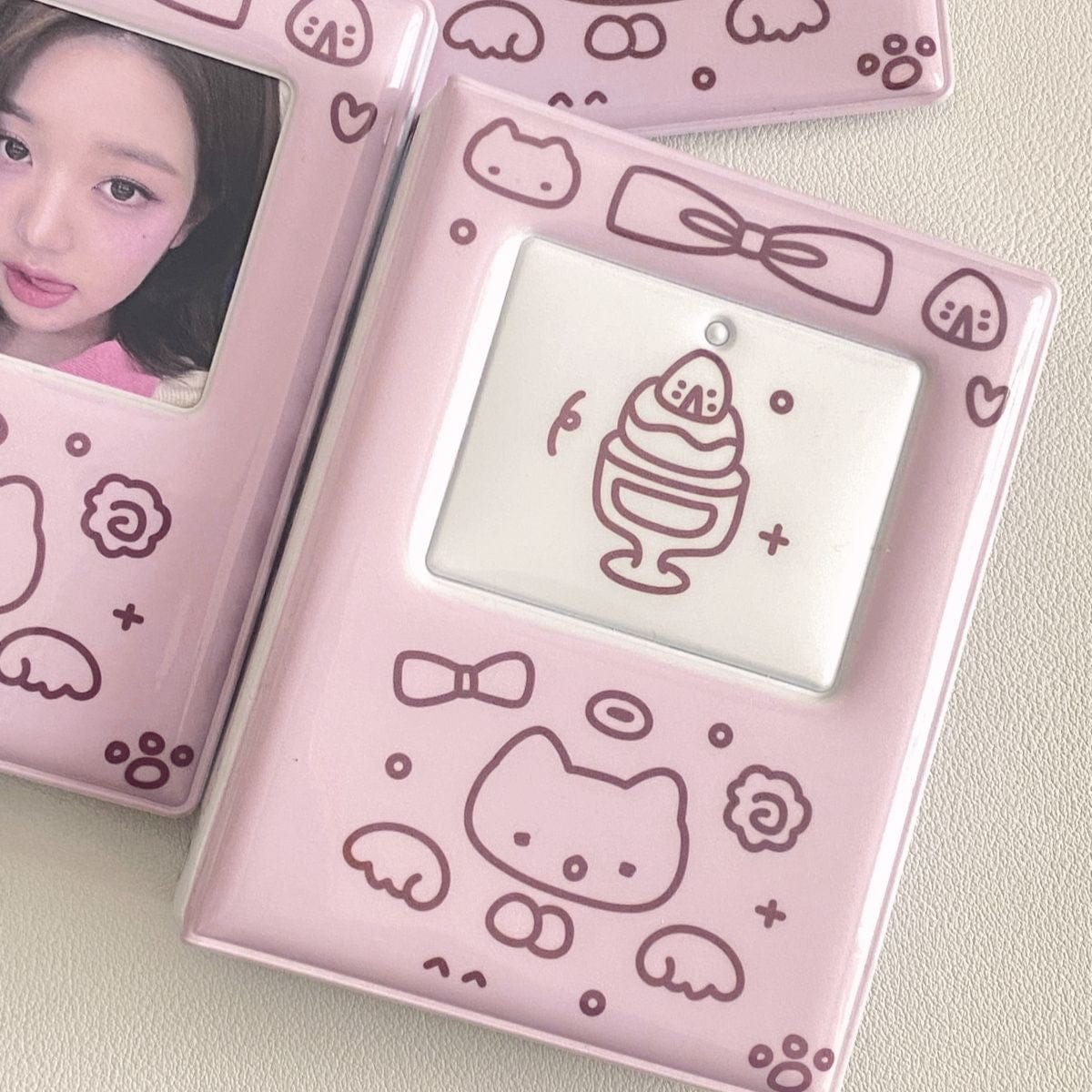 Cute Kitten Kpop 3 Inch Mini Photocard Album