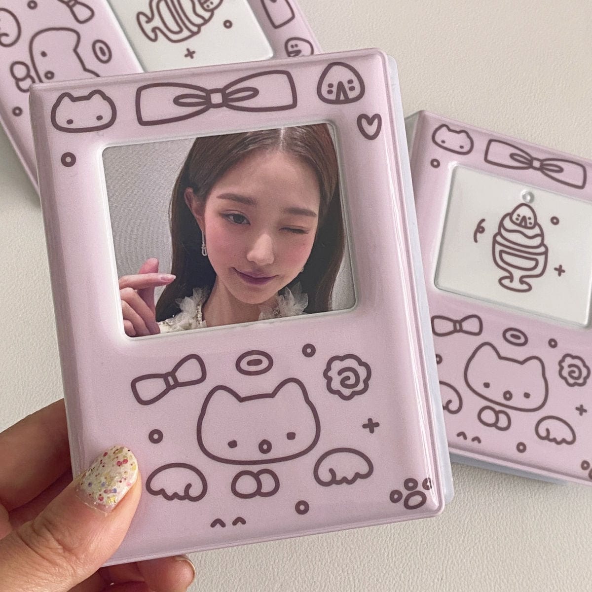 Cute Kitten Kpop 3 Inch Mini Photocard Album