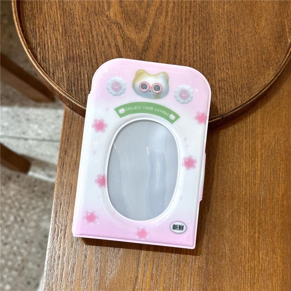 Cute Kitten Tiger Panda Kpop 3 Inch Mini Photocard Album - ArtGalleryZen