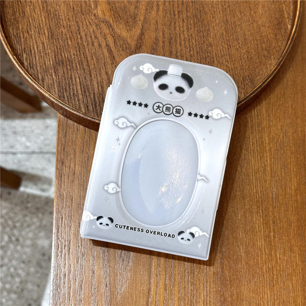 Cute Kitten Tiger Panda Kpop 3 Inch Mini Photocard Album - ArtGalleryZen