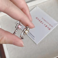 Thumbnail for Cute Kuromi My Melody Cinnamoroll PomPomPurin Ring - ArtGalleryZen