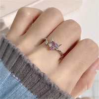 Thumbnail for Cute Kuromi My Melody Cinnamoroll PomPomPurin Ring - ArtGalleryZen