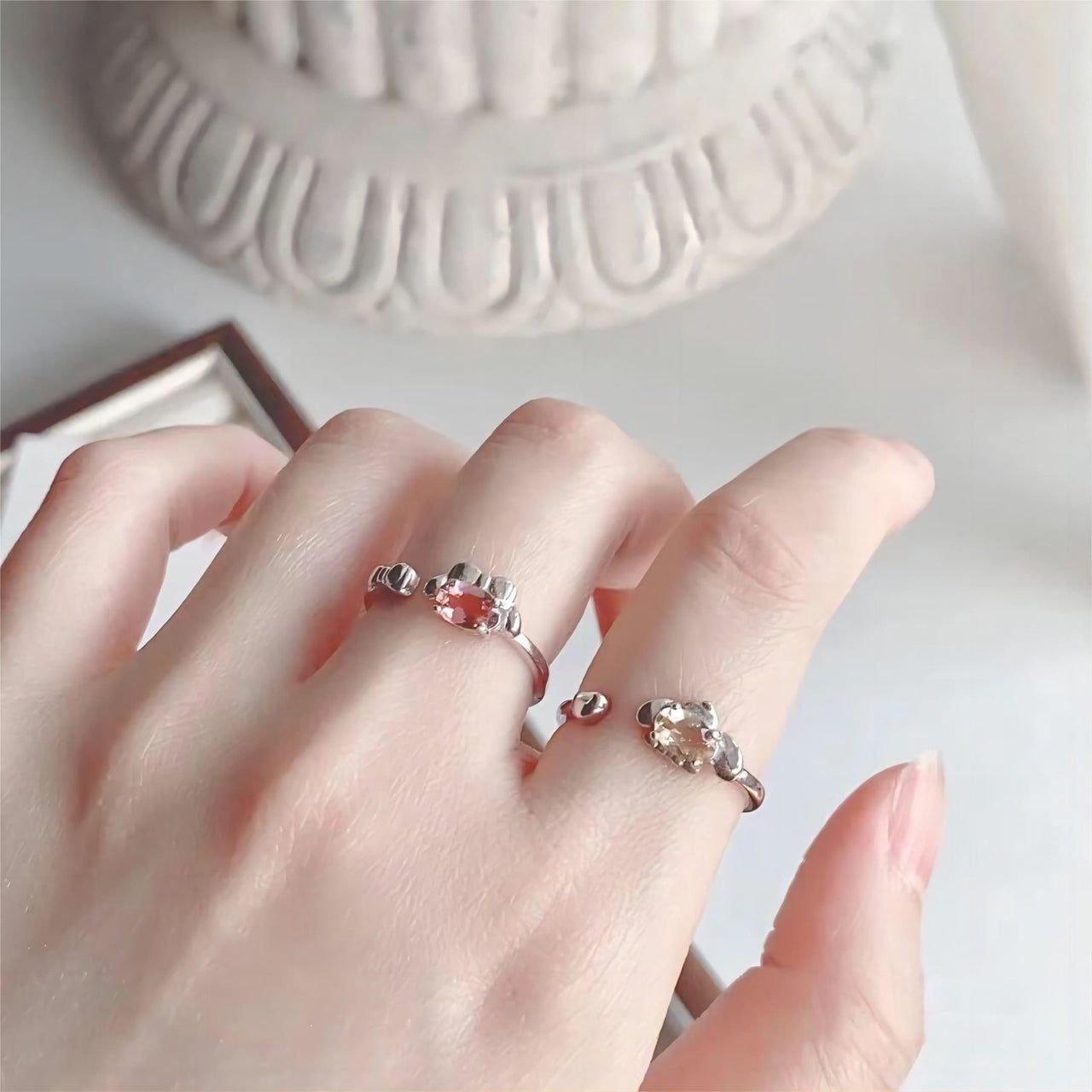 Cute Kuromi My Melody Cinnamoroll PomPomPurin Ring - ArtGalleryZen