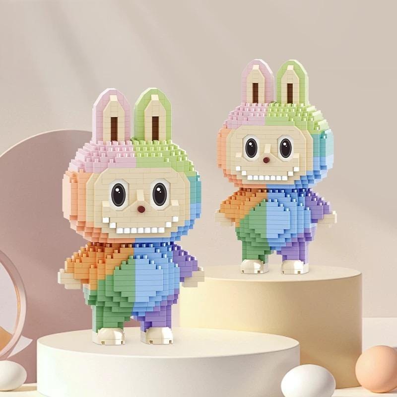 Cute Labubu LEGO Compatible Assembly Building Bricks - ArtGalleryZen