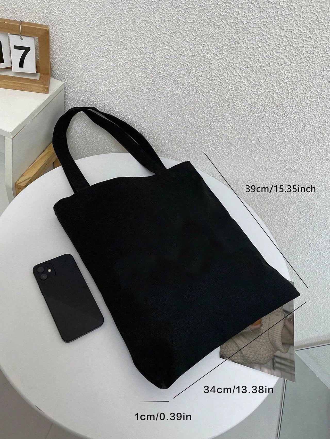 Cute Labubu Shoulder Tote Canvas Bag - ArtGalleryZen