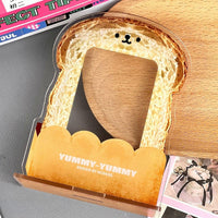Thumbnail for Cute Little Bread Kpop Acrylic Photocard Holder