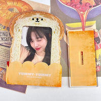 Thumbnail for Cute Little Bread Kpop Acrylic Photocard Holder