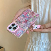 Thumbnail for Cute Love Sylvanian Families iPhone Case With Accessories