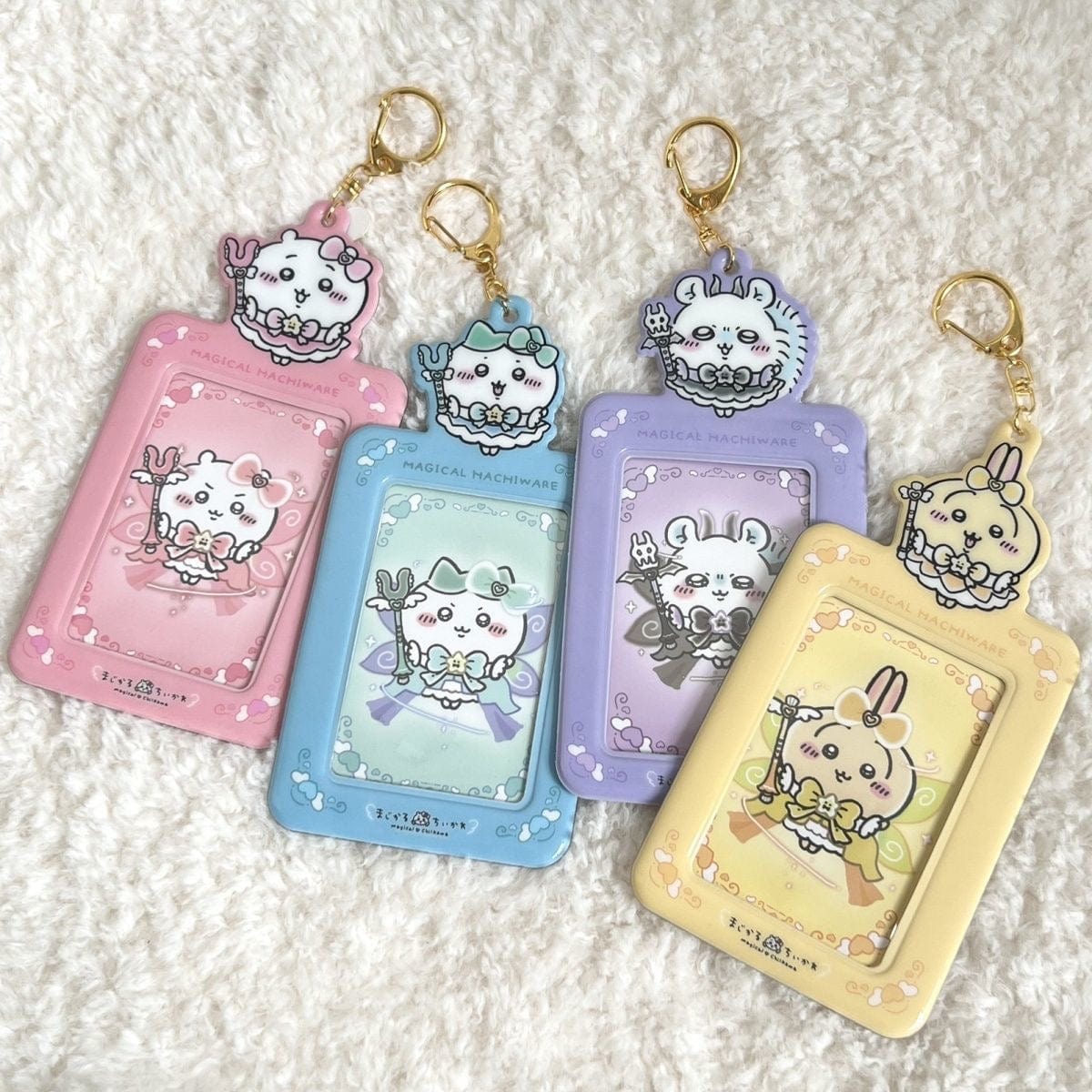 Cute Magical Chiikawa Kpop Keychain Photocard Holder - ArtGalleryZen