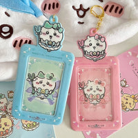 Thumbnail for Cute Magical Chiikawa Kpop Keychain Photocard Holder - ArtGalleryZen