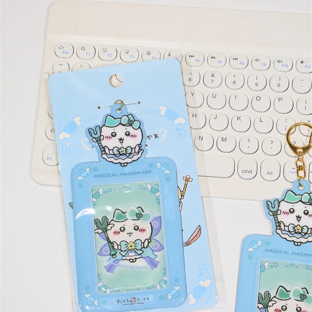 Cute Magical Chiikawa Kpop Keychain Photocard Holder - ArtGalleryZen
