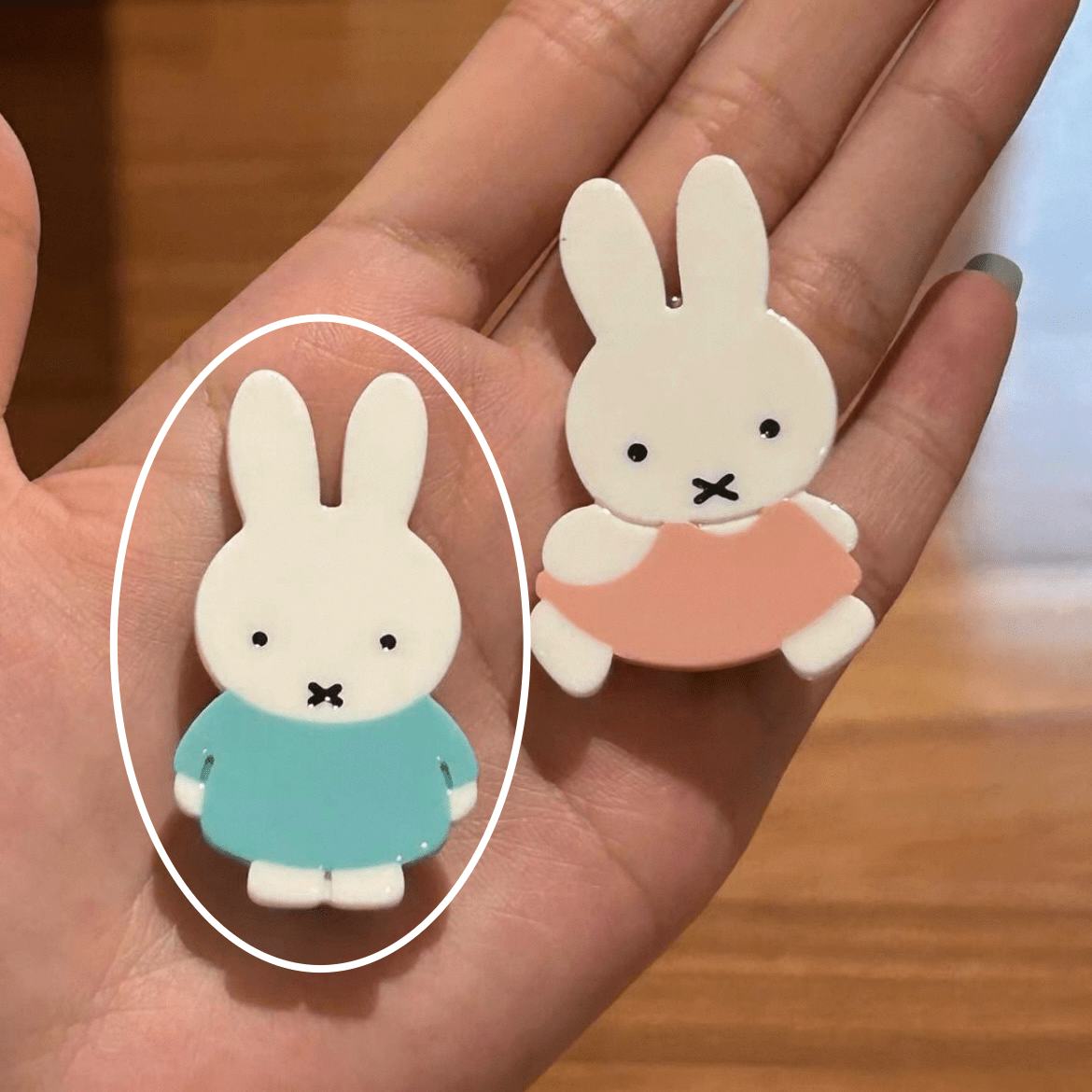 Cute Miffy Hair Claw Hair Clip Set - ArtGalleryZen
