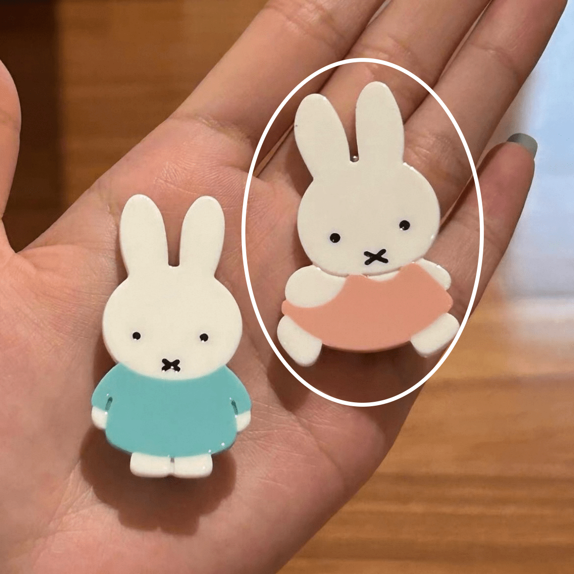 Cute Miffy Hair Claw Hair Clip Set - ArtGalleryZen