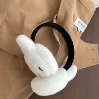 Thumbnail for Cute Miffy Winter Warm Plush Ear Muffs - ArtGalleryZen