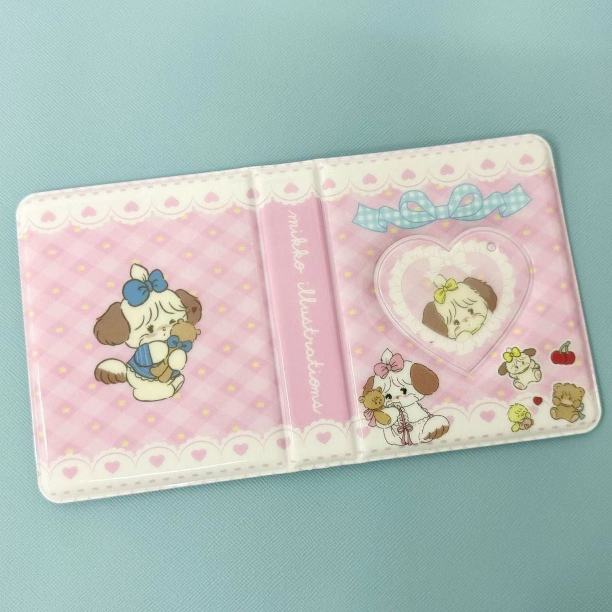 Cute Mikko Bowknot Kpop 3 Inch Mini Photocard Album - ArtGalleryZen