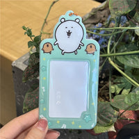 Thumbnail for Cute Nagono Mogura Korokke Kpop Keychain Photocard Holder - ArtGalleryZen