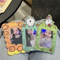 Thumbnail for Cute Nagono Mogura Korokke Kpop Keychain Photocard Holder - ArtGalleryZen