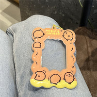Thumbnail for Cute Nagono Mogura Korokke Kpop Keychain Photocard Holder - ArtGalleryZen