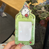 Thumbnail for Cute Nagono Mogura Korokke Kpop Keychain Photocard Holder - ArtGalleryZen