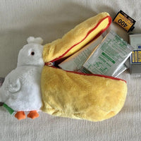 Thumbnail for Cute Pelican Plush Bag Camera Bag Makeup Toiletry Bag Portable Travel Storage Organizer - ArtGalleryZen