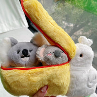 Thumbnail for Cute Pelican Plush Bag Camera Bag Makeup Toiletry Bag Portable Travel Storage Organizer - ArtGalleryZen