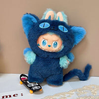 Thumbnail for Cute Pink Bow Angel Wings Labubu 17cm Doll Clothes - ArtGalleryZen