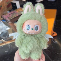 Thumbnail for Cute Pink Bow Angel Wings Labubu 17cm Doll Clothes - ArtGalleryZen