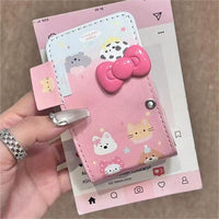 Thumbnail for Cute Pink Bowknot Puppy AirPods Earphone Leather Case