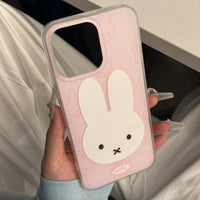Thumbnail for Cute Pink Miffy iPhone Case - ArtGalleryZen