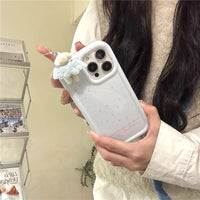 Thumbnail for Cute Plush Angel Wings Teddy Bear iPhone Case - ArtGalleryZen