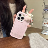 Thumbnail for Cute Plush Angel Wings Teddy Bear iPhone Case - ArtGalleryZen