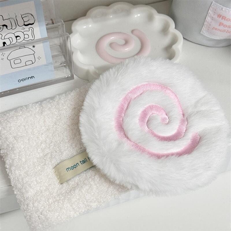 Cute Plush Narutomaki Square Plush Coaster - ArtGalleryZen