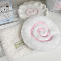 Thumbnail for Cute Plush Narutomaki Square Plush Coaster - ArtGalleryZen