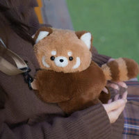 Thumbnail for Cute Plush Raccoon Panda Crossbody Bag Backpack - ArtGalleryZen
