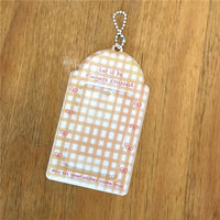 Thumbnail for Cute Puppy Angel Bowknot Kpop Keychain Photocard Holder - ArtGalleryZen