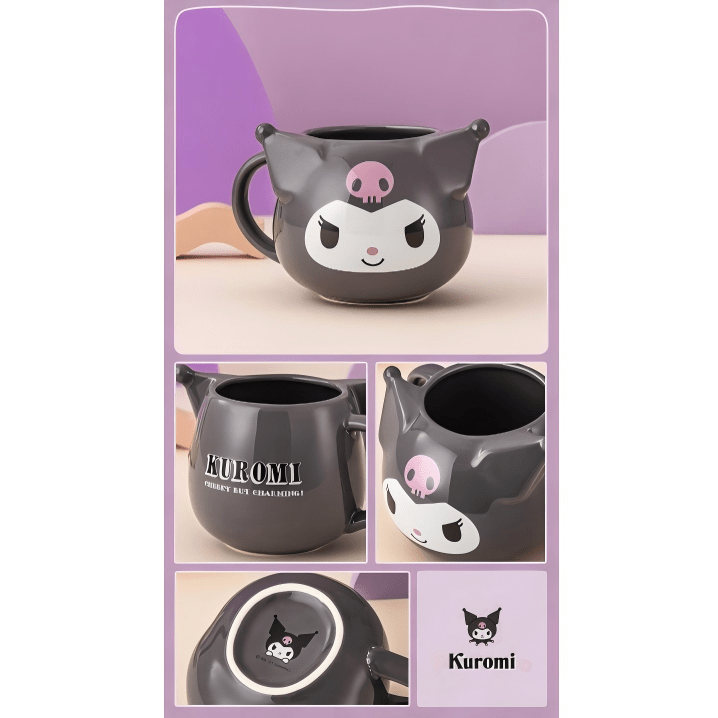 Cute Sanrio My Melody Kuromi Mug - ArtGalleryZen