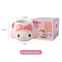 Thumbnail for Cute Sanrio My Melody Kuromi Mug - ArtGalleryZen