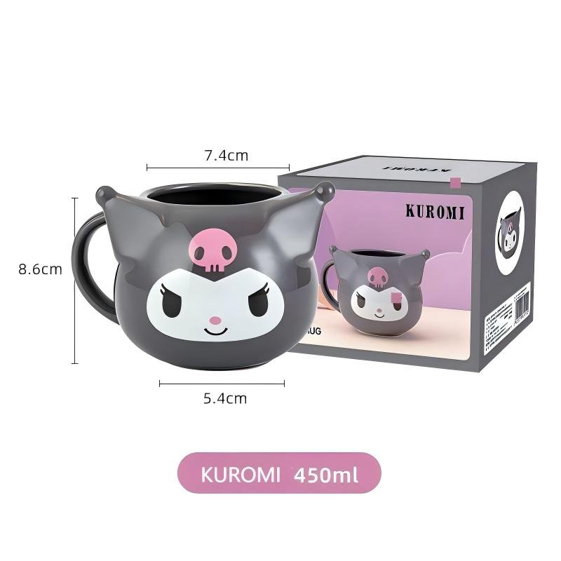 Cute Sanrio My Melody Kuromi Mug - ArtGalleryZen