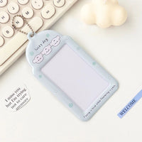 Thumbnail for Cute Sheep Bunny Puppy Kitten Kpop Keychain Photocard Holder - ArtGalleryZen