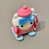 Thumbnail for Cute Skiing Sanrio Hello Kitty Silicone AirPods Earphone Case