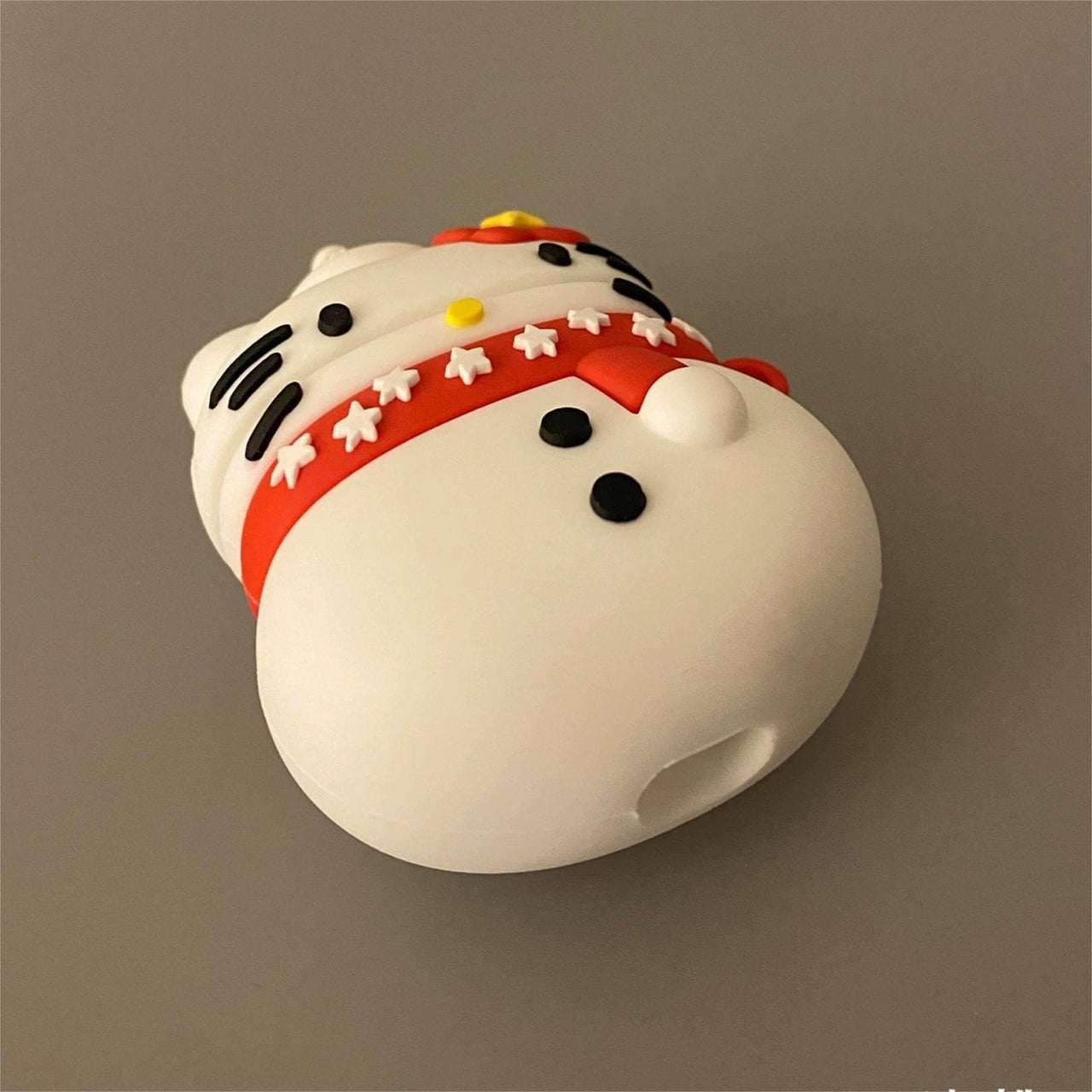 Cute Snowman Sanrio Hello Kitty Silicone AirPods Earphone Case