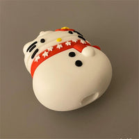 Thumbnail for Cute Snowman Sanrio Hello Kitty Silicone AirPods Earphone Case