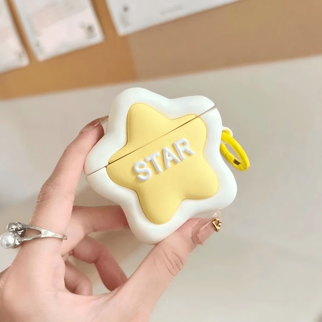 Cute Star AirPods Earphone Case - ArtGalleryZen