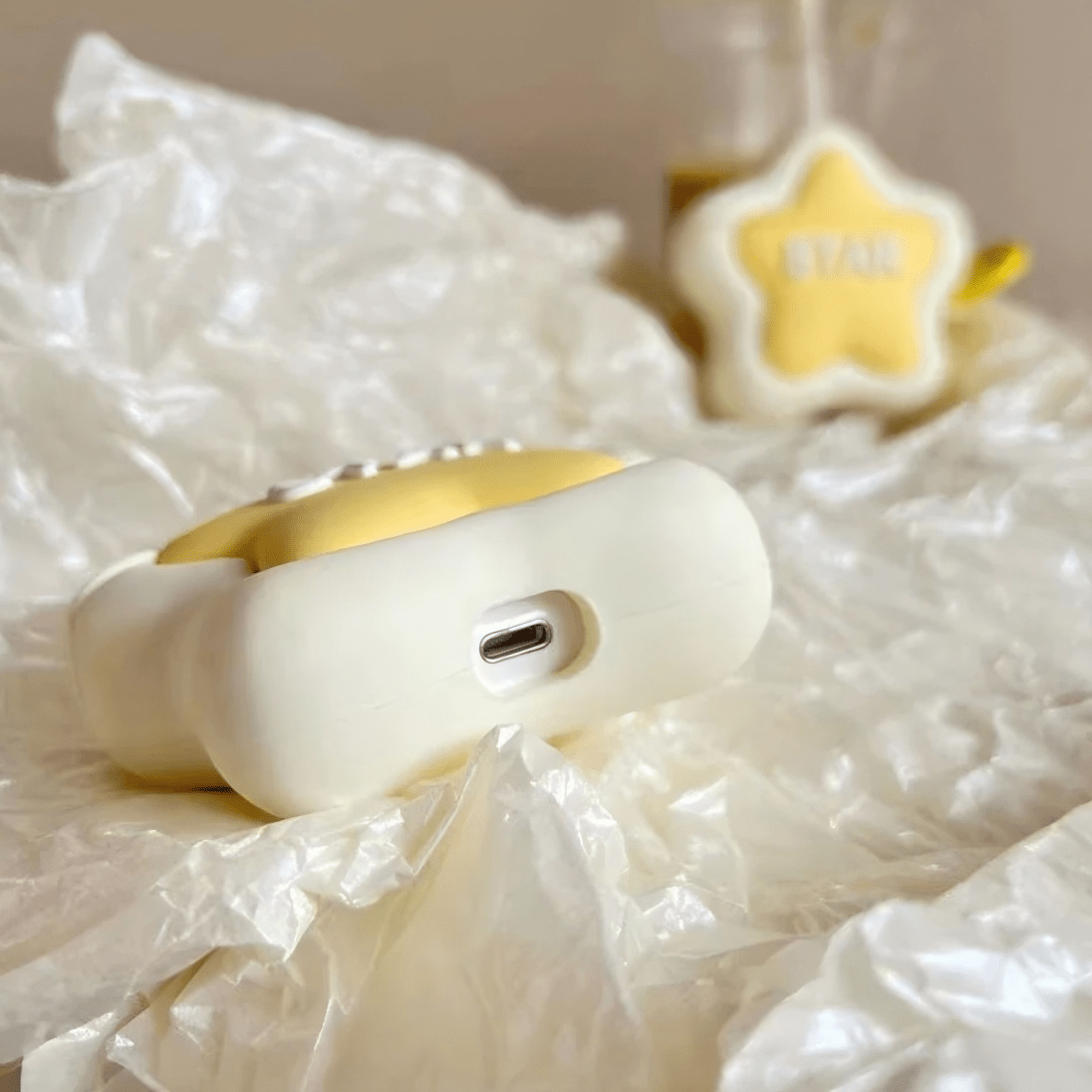 Cute Star AirPods Earphone Case - ArtGalleryZen