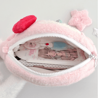 Thumbnail for Cute Strawberry Cake Bow Crossbody Bag - ArtGalleryZen