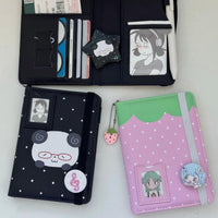 Thumbnail for Cute Strawberry Panda Passport Holder Cover - ArtGalleryZen