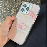 Thumbnail for Cute Sugarbunnies 3D Bowknot iPhone Case - ArtGalleryZen