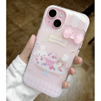 Thumbnail for Cute Sugarbunnies 3D Bowknot iPhone Case