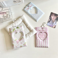 Thumbnail for Cute Sugarbunnies Kpop Keychain Photocard Holder - ArtGalleryZen